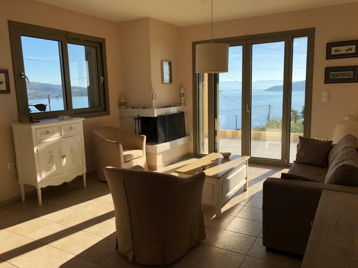 Breathtaking Seaview House Villa Aegina Buitenkant foto